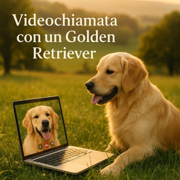 Videochiamata con un Golden