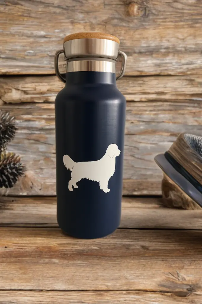 Thermos acciaio inox Golden Retriever - immagine 2