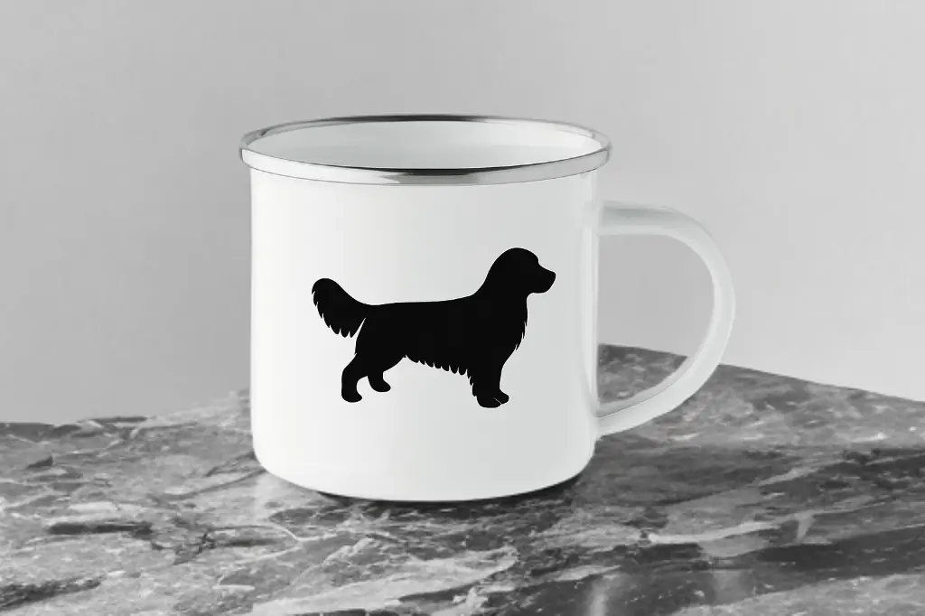 Tazza smaltata Golden-Edition - immagine 2