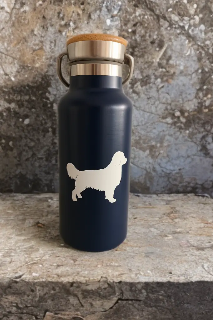 Thermos acciaio inox Golden Retriever - immagine 5