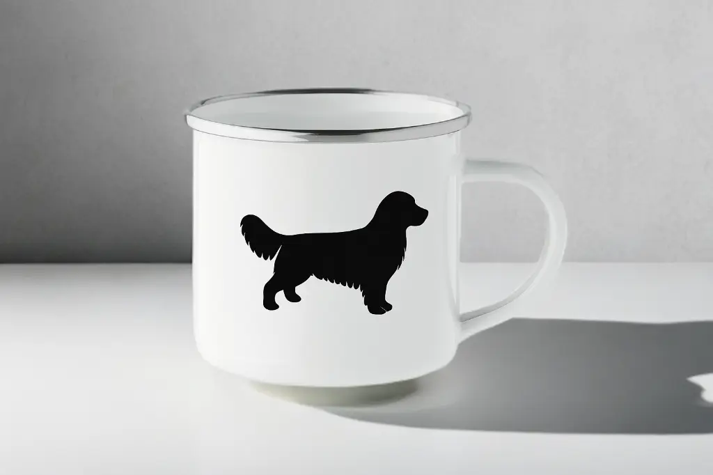 Tazza smaltata Golden-Edition - immagine 3