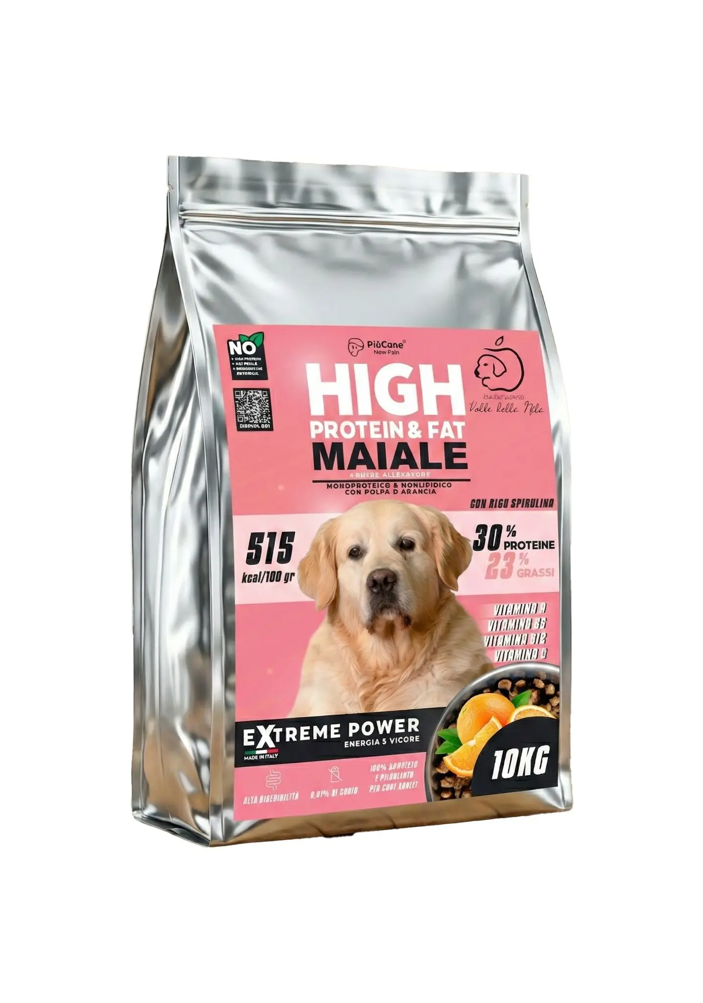 CROCCHETTE VALLE DELLA MELA Adult 'HIGH PROTEIN & FAT - MAIALE' - immagine 5
